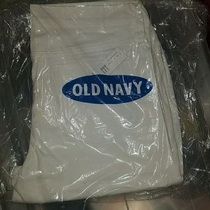 Old navy sweetheart jeans white 10 short